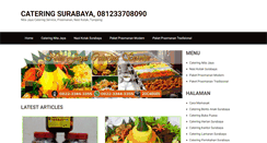 Desktop Screenshot of cateringsurabaya.com